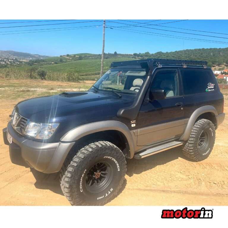 Grade De Tejadilho Slim ACAYX Nissan Patrol Y61 Curto Motorin