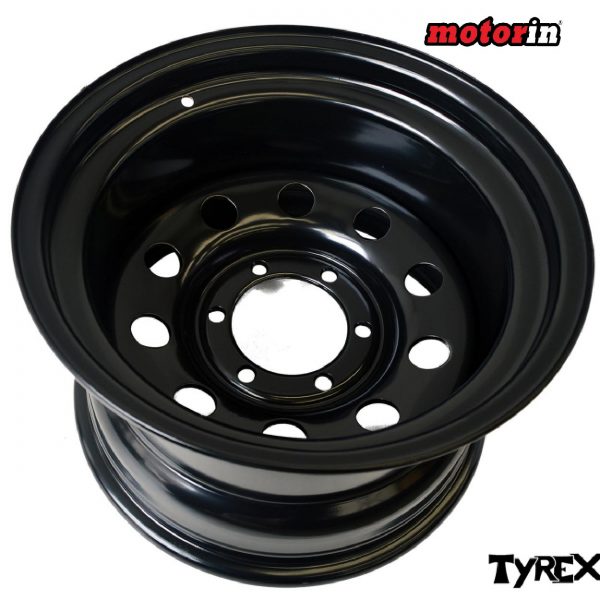 Jante Ferro Tyrex 10×15 ET-44 “Modular Black” Furação Japonesa