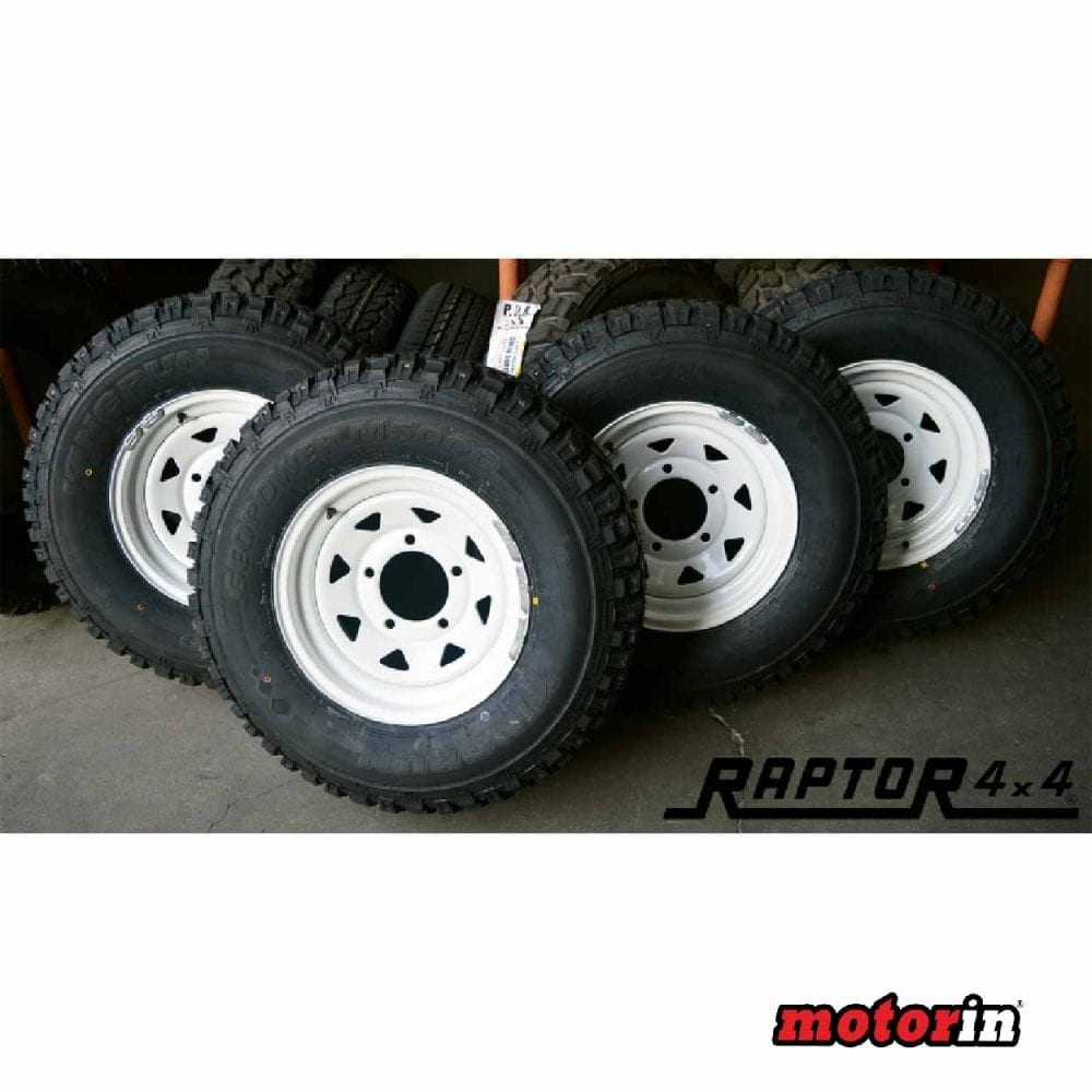 Paire Chaussettes à Neige Pour Pneus 235/85 R16 - Homologuées EN 16662-1 Pour Voiture, SUV, 4x4