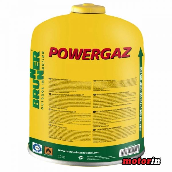 Garrafa de Gás PowerGaz 450g p/ Fogões Portáteis
