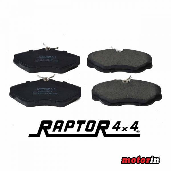 Kit Pastilhas de Travão Dianteiras “Raptor 4×4” Range Rover P38