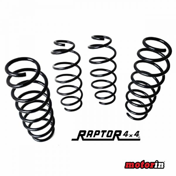 Kit Molas Dianteiras e Traseiras Raptor 4×4 “+4cm” Jeep Renegade