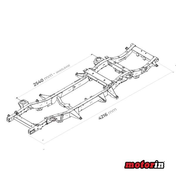 Chassis Galvanizado Land Rover Discovery 1 200TDI