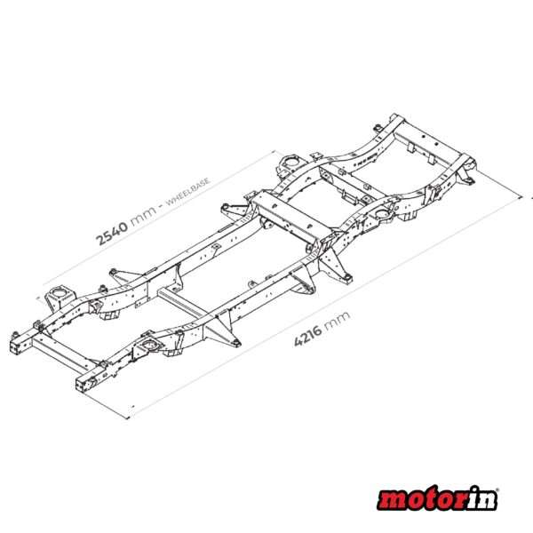 Chassis Galvanizado Land Rover Discovery 1 300TDI