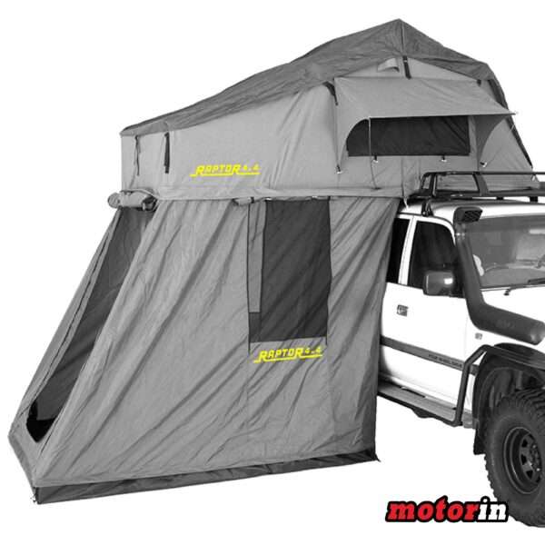 Tenda de Tejadilho “Raptor 4×4” Modelo Soft Top XL com Anexo