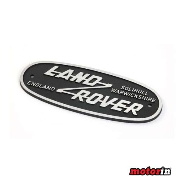Legenda Dianteira “Land Rover” para Grelha