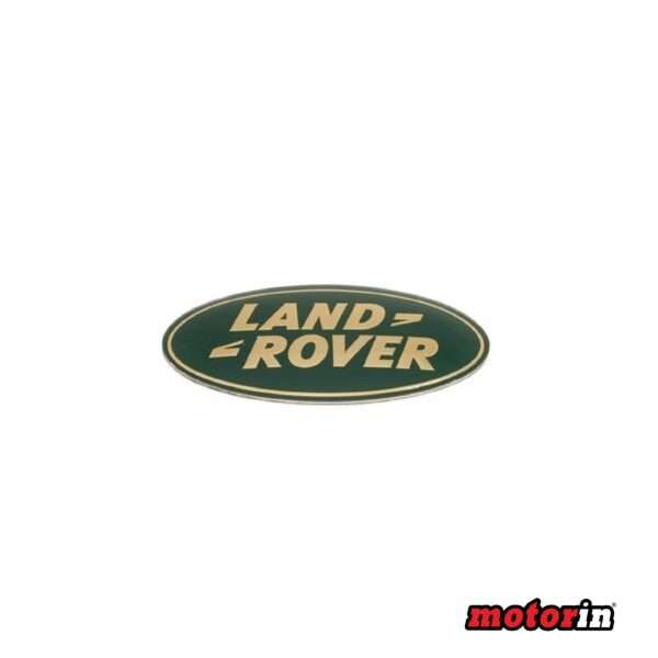 Emblema Dianteiro da Grelha “Verde e Dourado” Land Rover