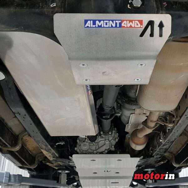 Proteção Diferencial Traseiro “Almont 4WD” Ford Ranger PX1 TDCI 2012 a 2015