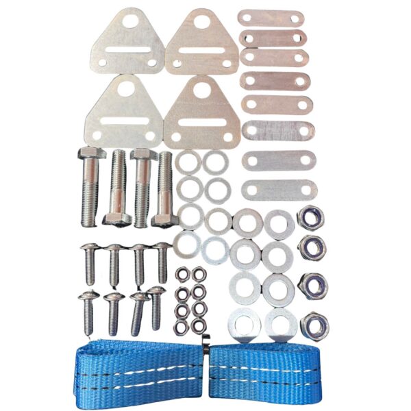 Kit HD de 2 Cintas Limitadoras Ajustáveis “Guru 4×4” Universais