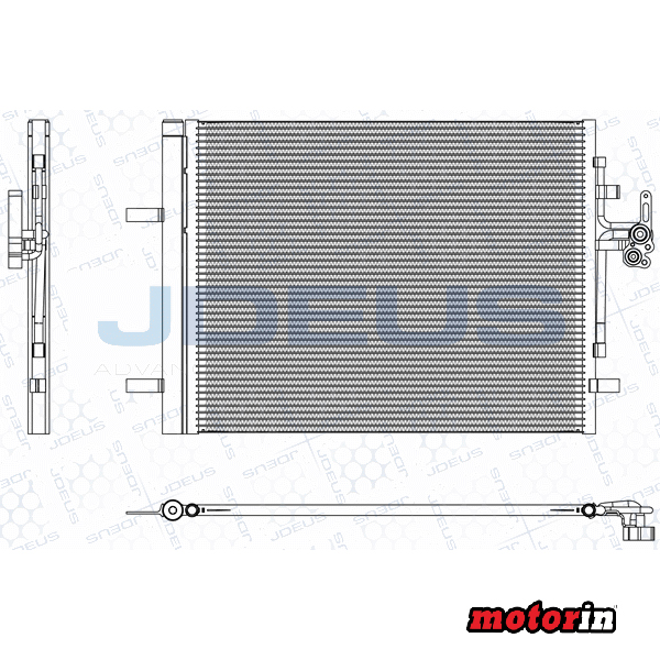 Condensador do Ar Condicionado “JDEUS” Range Rover Evoque