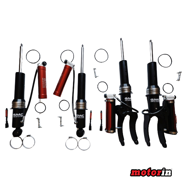 Kit de Suspensão com Reservatórios EVO 2.2 “GMC SHOCKS” Porsche Cayenne até 2010