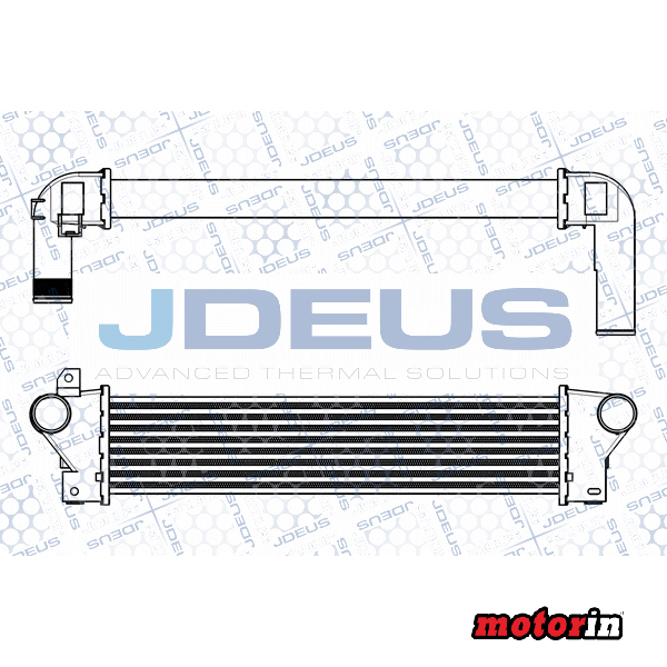 Intercooler “JDEUS” Land Rover Freelander I 2.0TD4