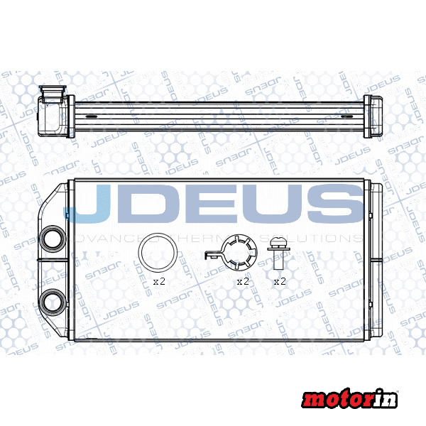 Permutador de Calor “JDEUS” Land Rover Discovery 1 de 10.1989 a 10.1998