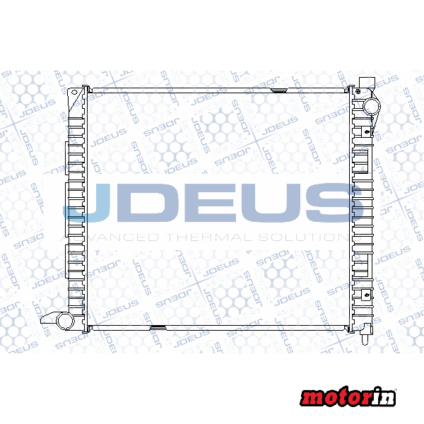 Radiador de Arrefecimento do Motor “JDEUS” Land Rover Freelander 1 (482x428x32mm)