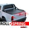 Cobertura Top Roll+ Manual com Mola "Tessera 4x4" Toyota Hilux Vigo Cabine Dupla 03/2005 a 06/2016