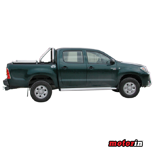 Estribos Planos em Alumínio “Tessera 4×4” Toyota Hilux Vigo