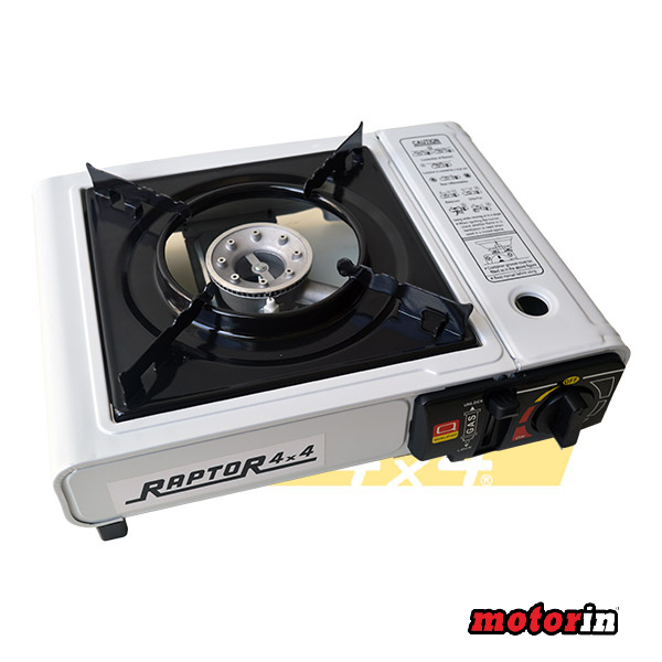 Fogão Portátil “Raptor 4×4” em Aço Inoxidável
