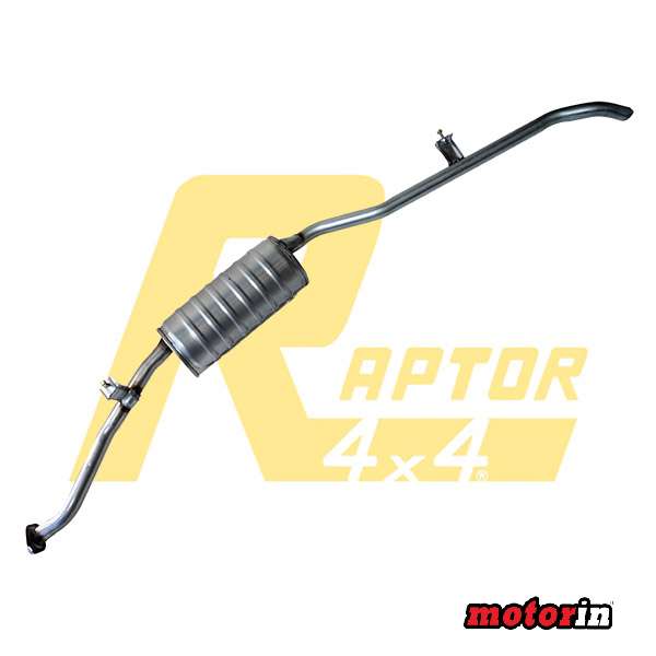 Tubo de Escape Traseiro com Silenciador “Raptor 4×4” Suzuki Samurai Longo SJ413