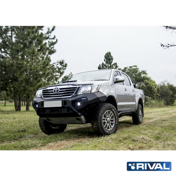Pára-Choques Dianteiro em Alumínio "RIVAL" Toyota Hilux Vigo 2011 a 2015 - Image 3