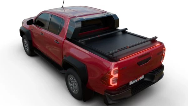 Cobertura Top Roll+ Manual "Tessera 4x4" Toyota Hilux Revo GRII Cabine Dupla 2025+ - Image 3