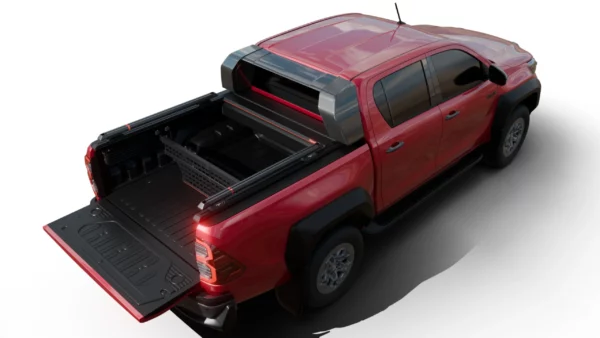Cobertura Top Roll SE Manual "Tessera 4x4" Toyota Hilux Revo GRII Cabine Dupla 2025+ - Image 10