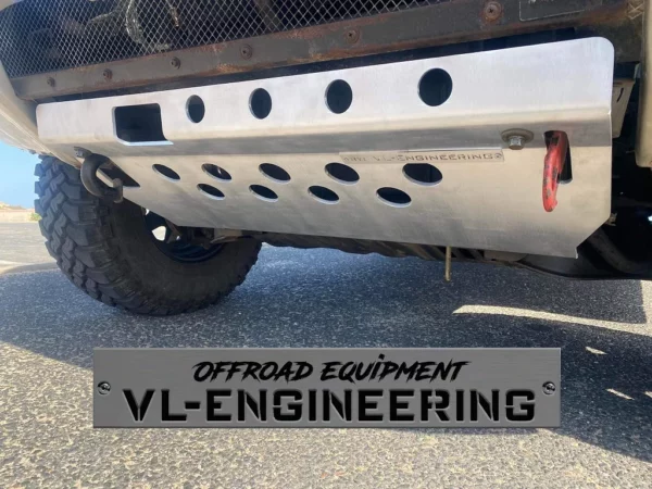 Proteção Frontal em Alumínio de 6mm "VL Engineering" Mitsubishi Pajero Desert V20 - Image 2