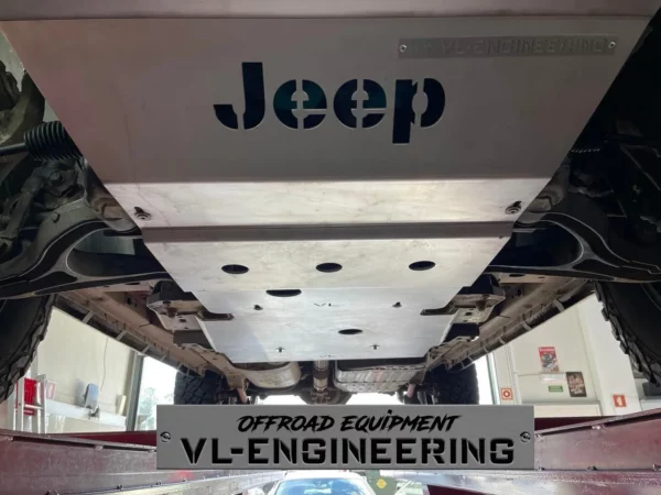 Proteção Frontal em Alumínio 6mm "VL Engineering" Jeep Grand Cherokee WJ - Image 3
