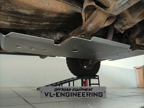 Kit Completo de Proteções em Alumínio 8mm "VL Engineering" Mitsubishi Pajero 3 V60 Longo - Image 5
