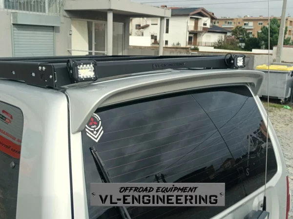 Grade de Tejadilho em Alumínio "VL Engineering" Mitsubishi Pajero 3 V60 Curto - Image 3