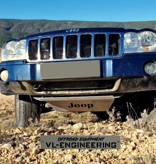 Proteção Frontal em Alumínio 6mm "VL Engineering" Jeep Grand Cherokee WJ - Image 2