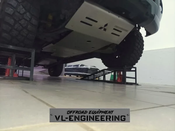 Kit Completo de Proteções em Alumínio 6 e 8mm "VL Engineering" Mitsubishi Pajero Sportwagon - Image 3