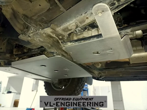 Kit Completo de Proteções em Alumínio 6 e 8mm "VL Engineering" Mitsubishi Pajero Sportwagon - Image 6