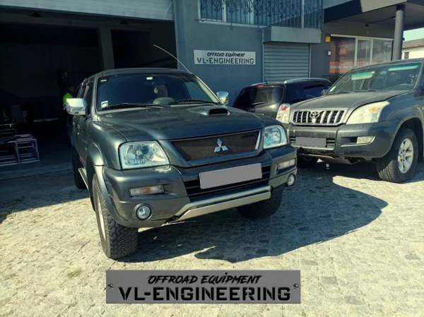 Proteção Frontal em Alumínio de 8mm "VL Engineering" Mitsubishi L200 2001 a 2005 - Image 3