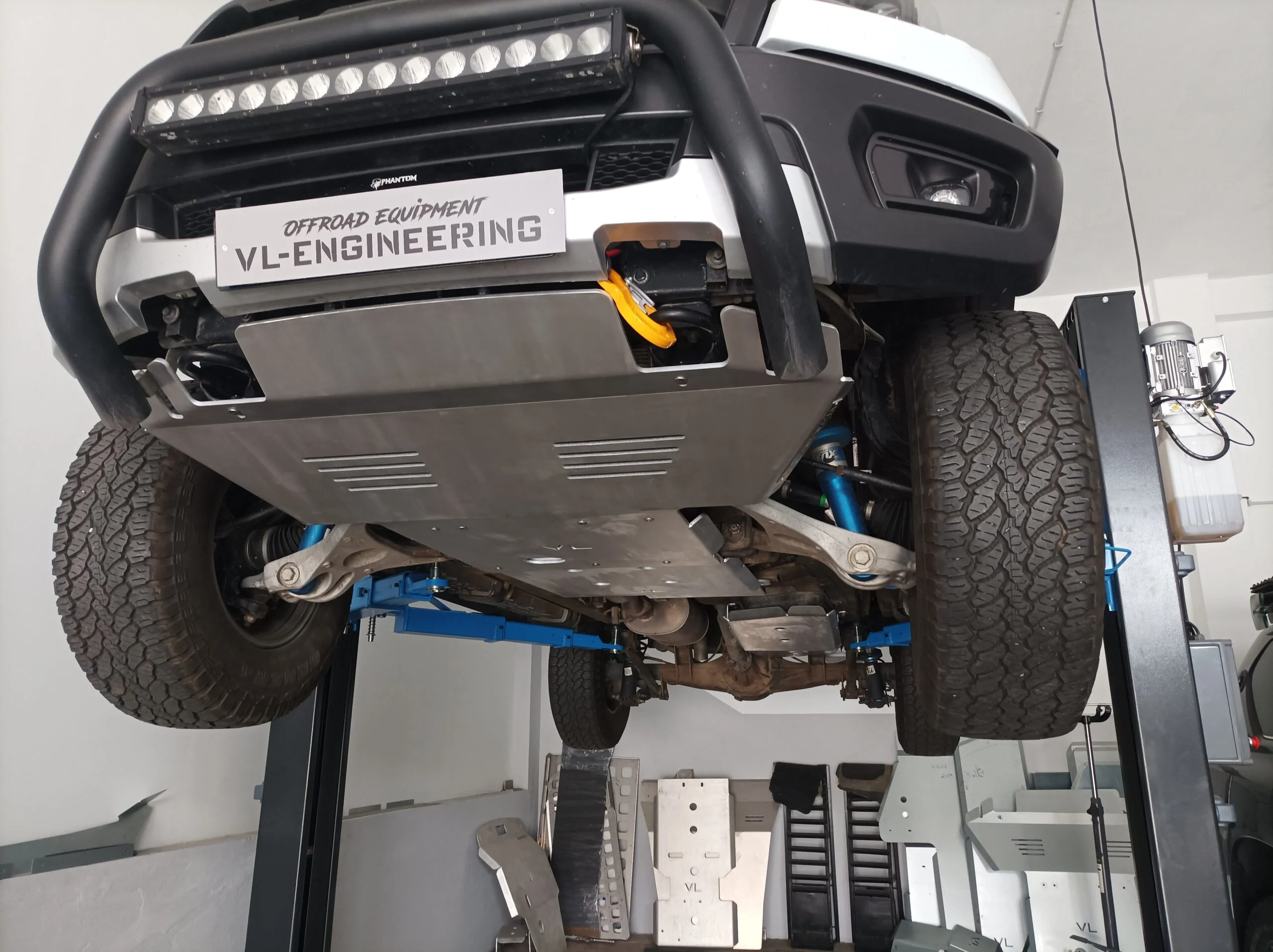Kit Completo de Proteções em Alumínio "VL Engineering" Ford Ranger Raptor 2019 a 2022 - Image 2
