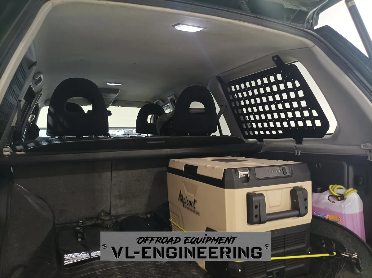 Painéis Interiores de Arrumação nas Janelas da Bagageira "VL Engineering" Mitsubishi Pajero Sportwagon - Image 2