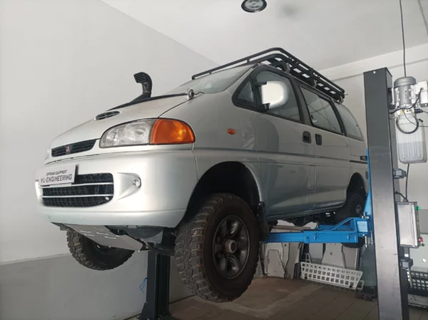 Proteção Frontal em Alumínio de 6mm "VL Engineering" Mitsubishi L400 4X4 - Image 2