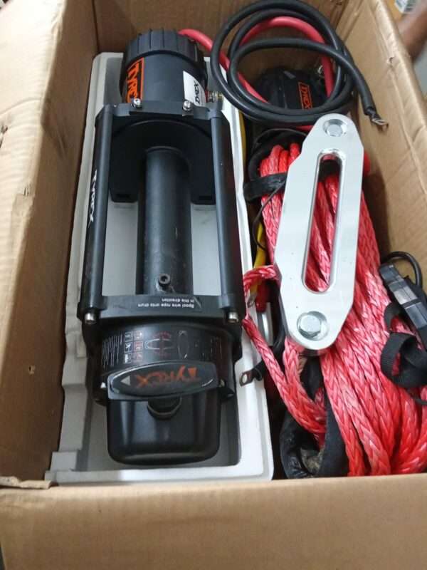 USADO - Guincho Tyrex 12000LB Black Edition 12V Cabo de Plasma - Image 2