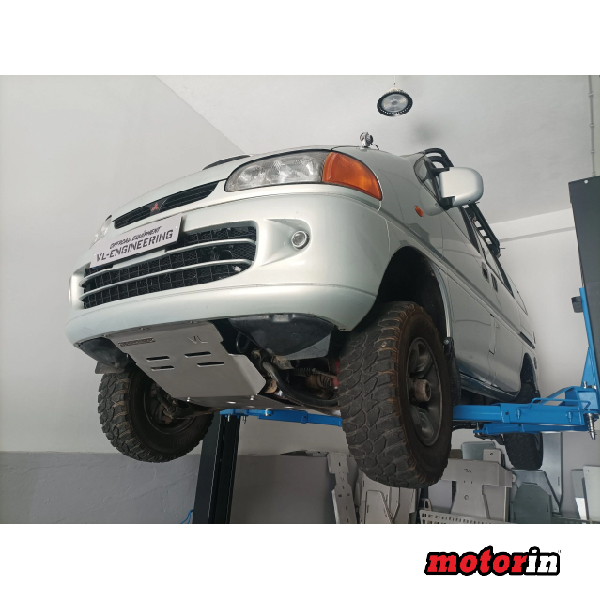 Proteção Frontal em Alumínio de 6mm “VL Engineering” Mitsubishi L400 4X4
