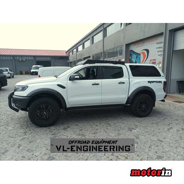 Grade de Tejadilho em Alumínio “VL Engineering” Ford Ranger Raptor 2019 a 2022
