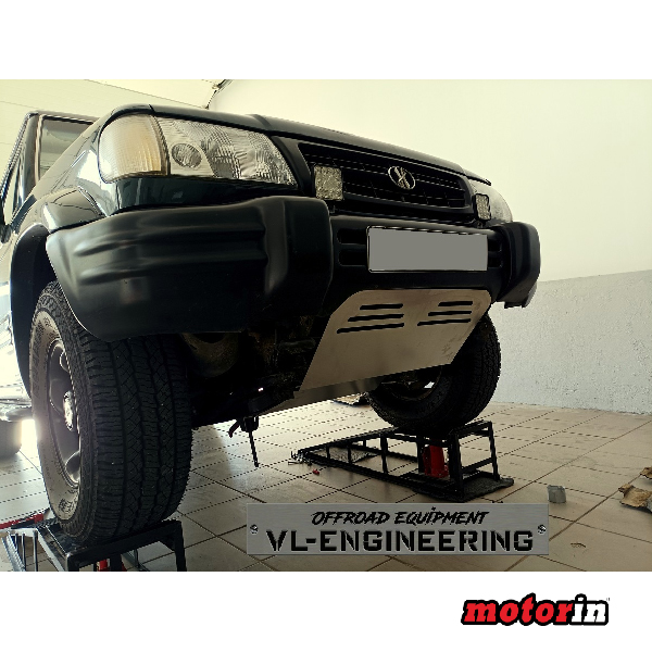 Kit Completo de Proteções em Alumínio 6mm “VL Engineering” Hyunday Galloper Longo