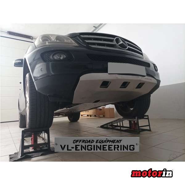 Kit Completo de Proteções em Alumínio de 6mm “VL Engineering” Mercedes ML 350