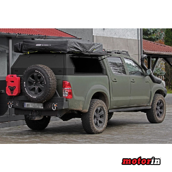 Hard-Top em Alumínio “More 4×4” Toyota Hilux Vigo Cabine Dupla 2005 a 2015