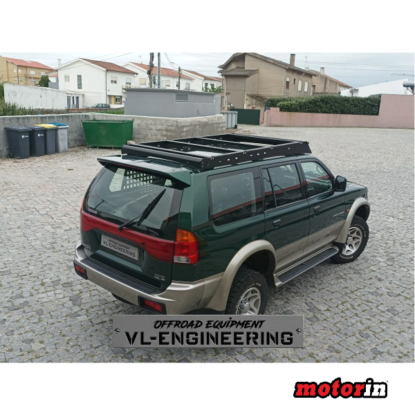Grade de Tejadilho em Alumínio “VL Engineering” Mitsubishi Pajero Sportwagon