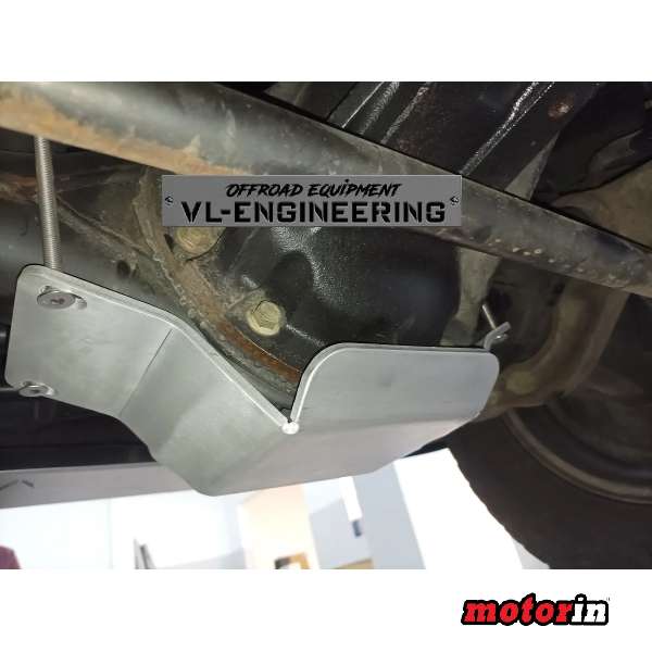 Proteção do Diferencial Dianteiro de 6mm “VL Engineering” Land Rover Defender e Discovery 2