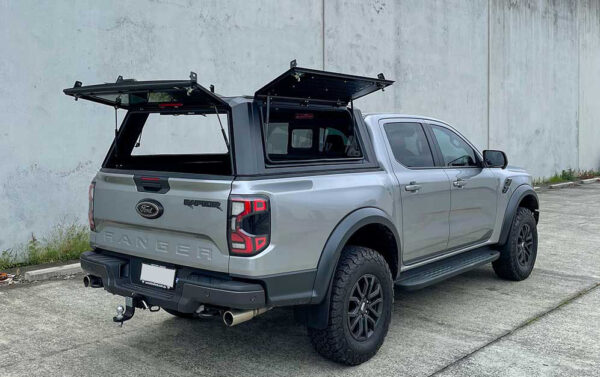 Hard-Top EVOa Adventure Preto "Smartcap" Ford Ranger Cabine Dupla 2012 a 2022 - Image 8