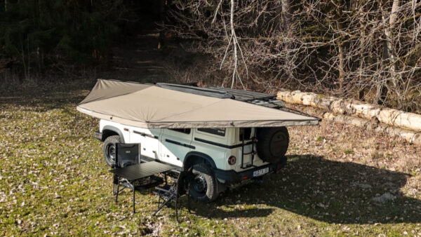 Toldo de Tejadilho Suspenso "Rhino Rack" Batwing 180º 2200mm - Image 3