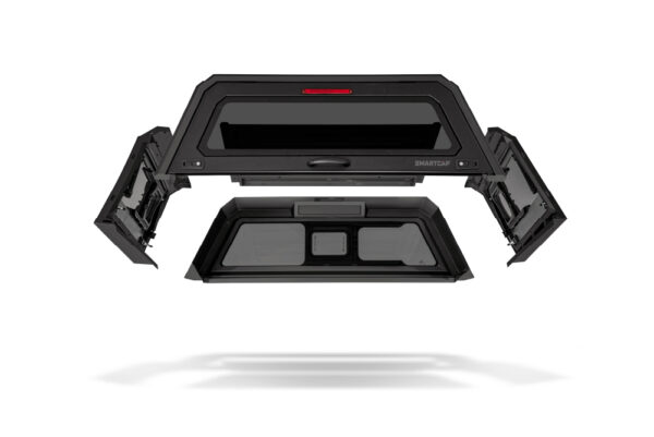 Hard-Top EVOs Sport Preto "Smartcap" Ford Ranger Cabine Dupla 2012 a 2022 - Image 8