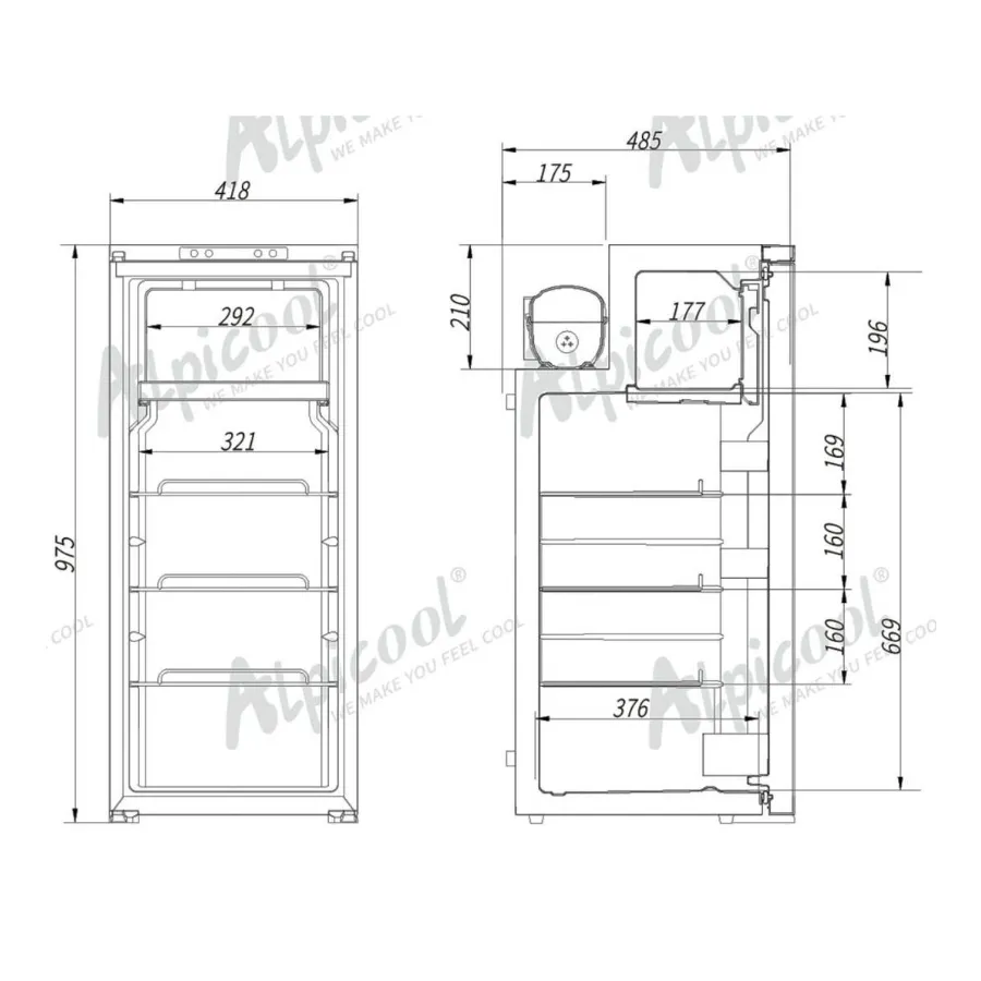 Arca Frigorífica Alpicool "90 Litros" CR90X - Image 7