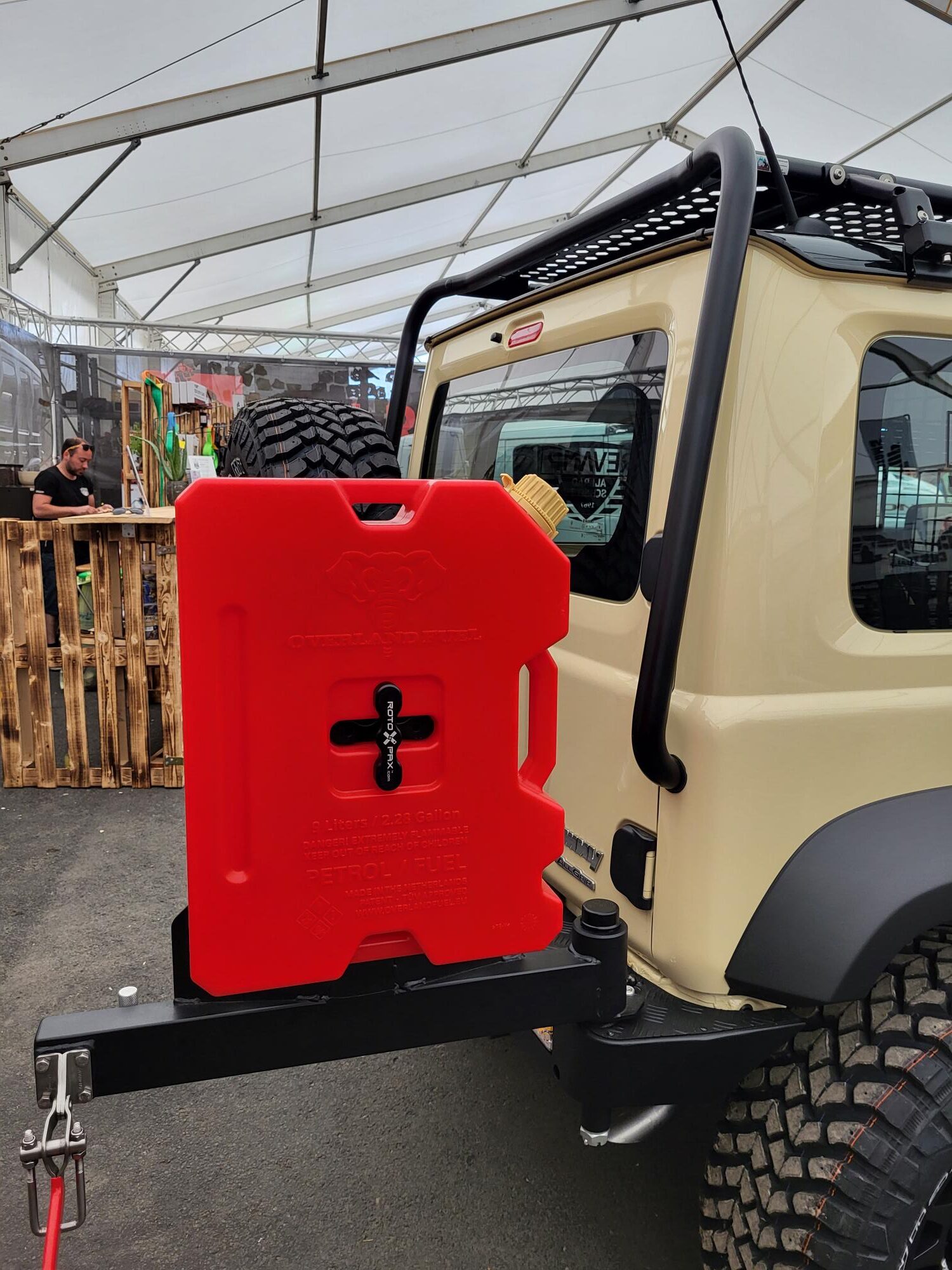 Jerrycan HD de Combustível em Vermelho "Overland Fuel" 9 L - Garantia Vitalícia - Image 3