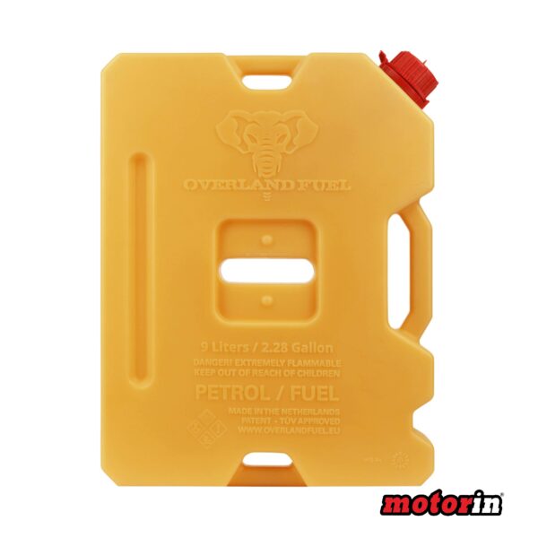 Jerrycan HD de Combustível em Amarelo Sahara “Overland Fuel” 9 L – Garantia Vitalícia